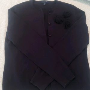 Lands End button up cardigan